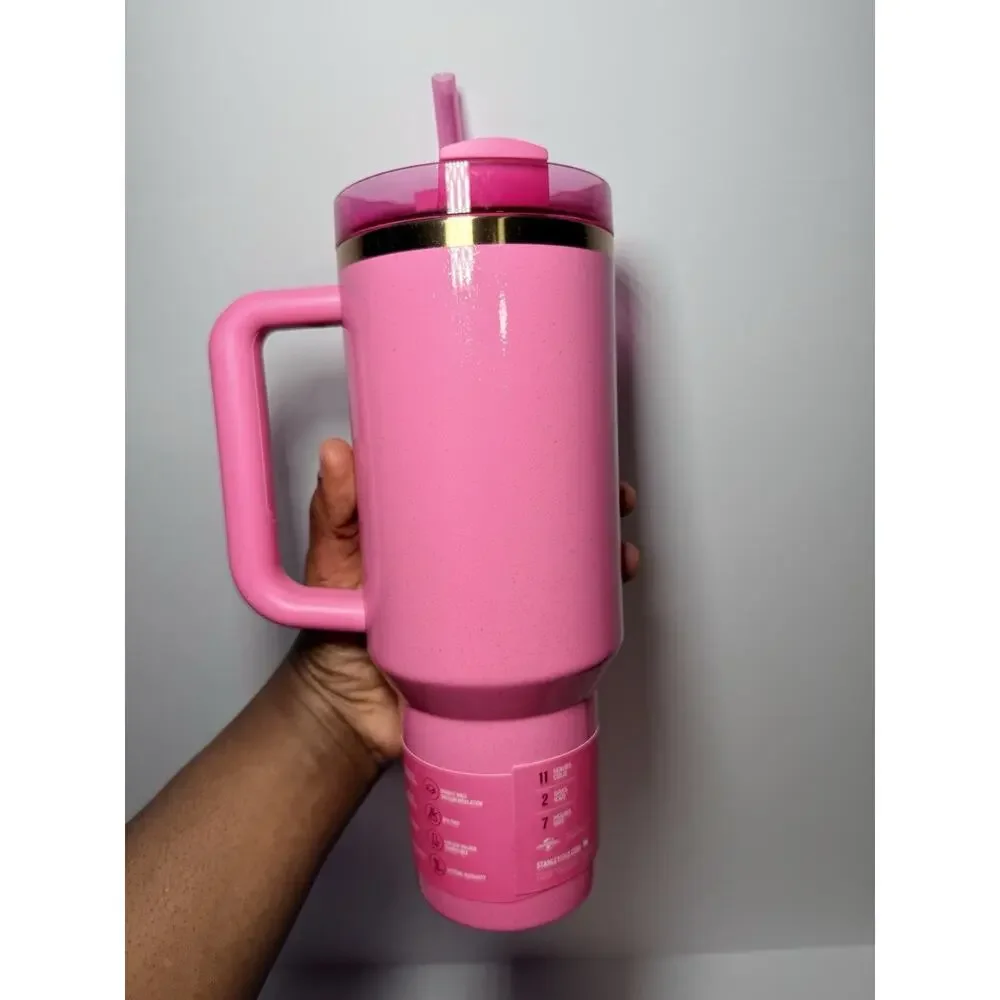 Stanley X Target X Wicked 2024 GLINDA GALINDA 40oz Tumbler BNWT + Custom Bow